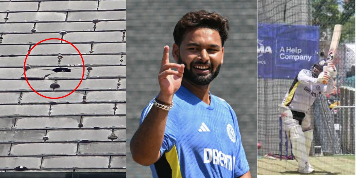 Rishabh Pant ने जमकर निकाली भड़ास, WTC फाइनल से पहले मारा ऐसा सिक्सर, तोड़ दी लॉर्ड्स की छत
