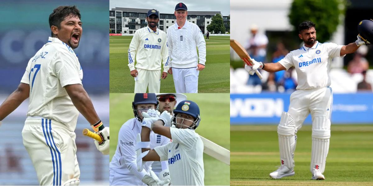 IND A vs ENG A : 90 चौके- 11 छक्के..., इंडिया-A के बल्लेबाजों ने टेस्ट को बनाया T20! घर में घुसकर इंग्लैंड की बजाई बैंड, गेंदबाजों के उड़ गए होश