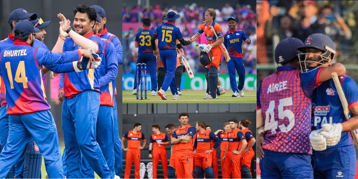 Nepal Cricket Team : क्रिकेट की दुनिया में बड़ा उलटफेर, नेपाल ने 30 साल से क्रिकेट खेल टीम को चटाई धूल, देखिए ऐतिहासिक स्कोरकार्ड