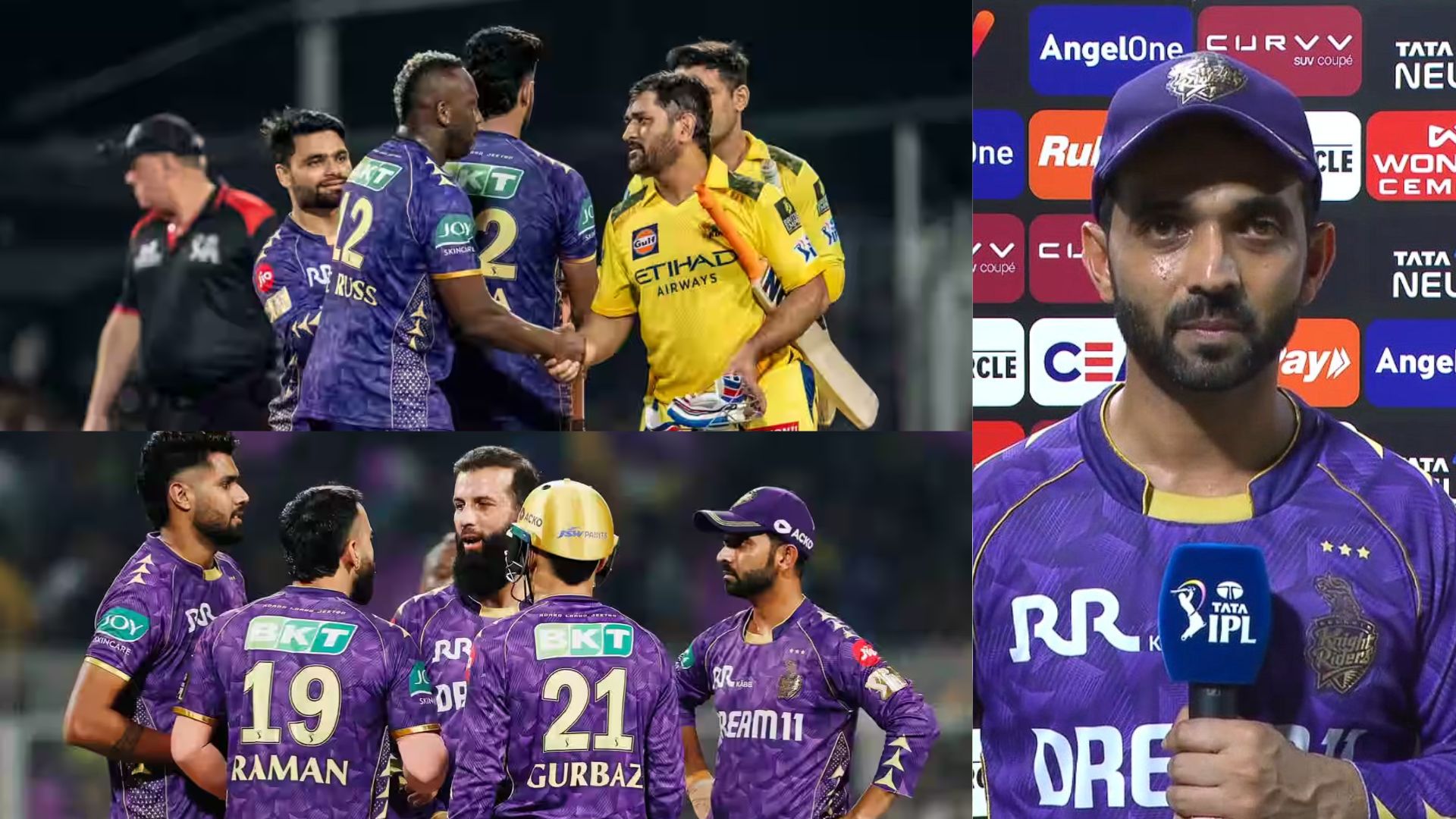 ''देखते हैं कि आगे क्या होता है'', चेन्नई से मिली हार के बाद KKR का प्लेऑफ में पहुंचने का टूटा सपना, Ajinkya Rahane ने दिया भावुक कर देने वाला बयान