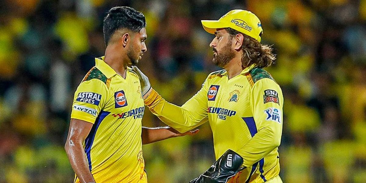 IPL 2025 में धोनी के चेले मथीशा परिथाना ने कर दिया कमाल IPL 2025 में धोनी के चेले मथीशा परिथाना ने कर दिया कमाल