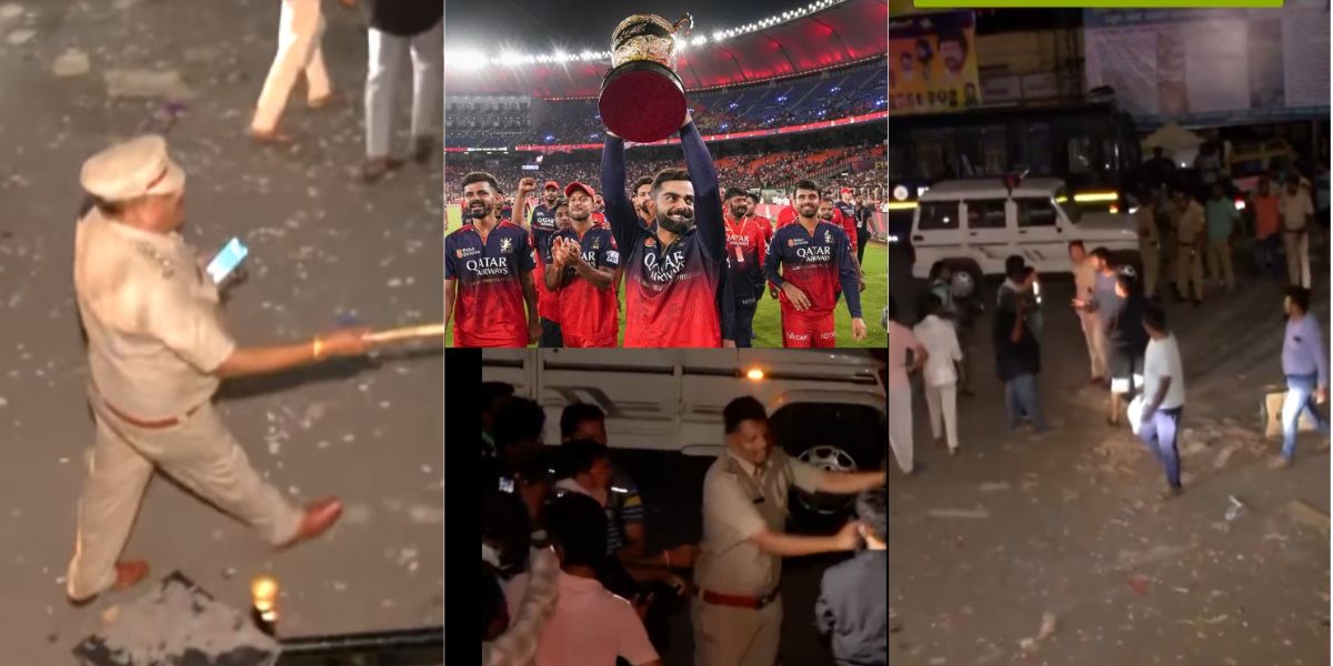 RCB के फैंस को आधी रात जश्न मनाना पड़ा भारी, पुलिस ने बेरहमी से दौड़ा-दौड़ाकर पीटा, तो हैरान करने वाला VIDEO हुआ वायरल