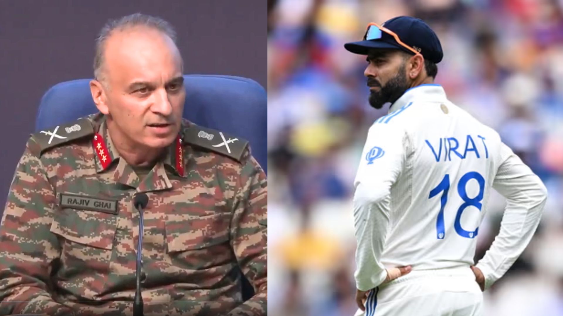 Virat Kohli के संन्यास पर भारतीय सेना के DGMO का बयान वायरल, VIDEO मिस नहीं कर सकते आप