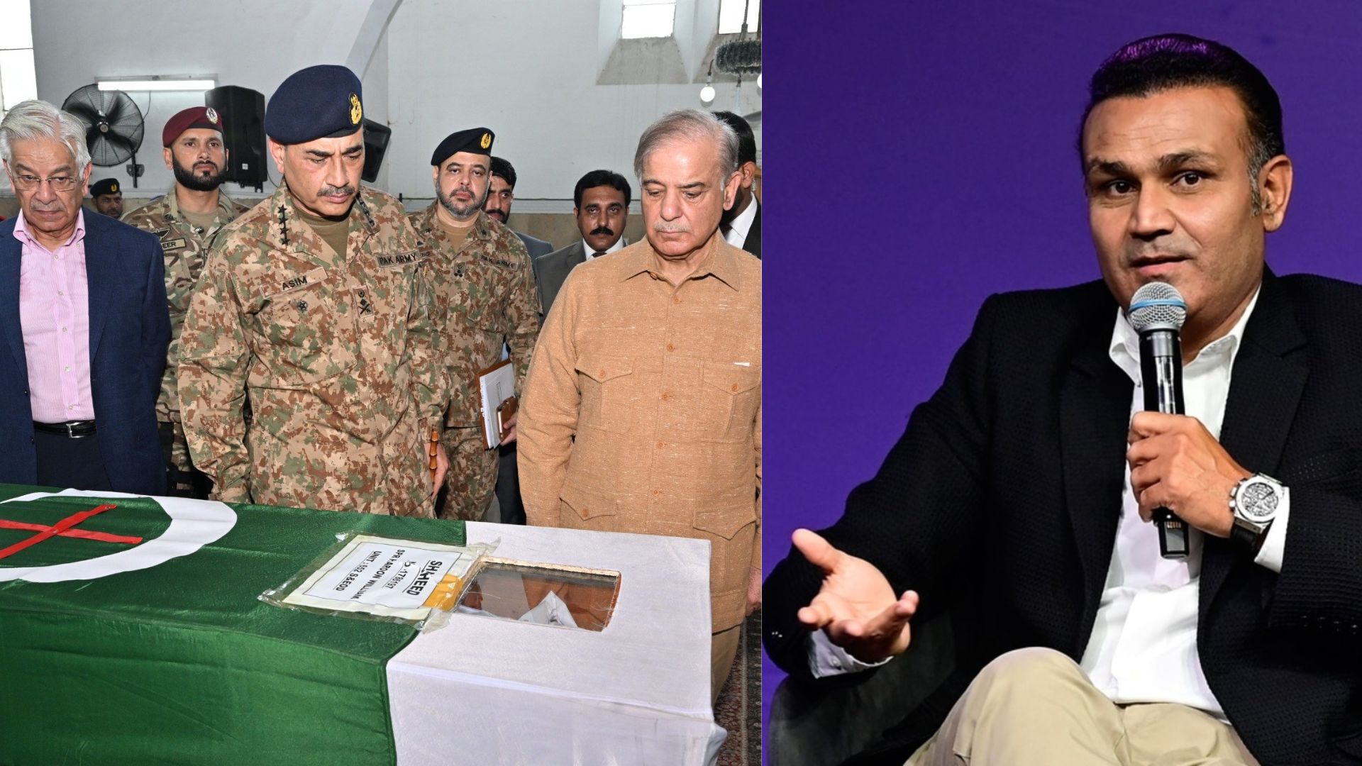 Virender Sehwag ने फिर उड़ाई पाकिस्तान की धज्जियां, पाक आर्मी को बताया आतंक को पालने वाला