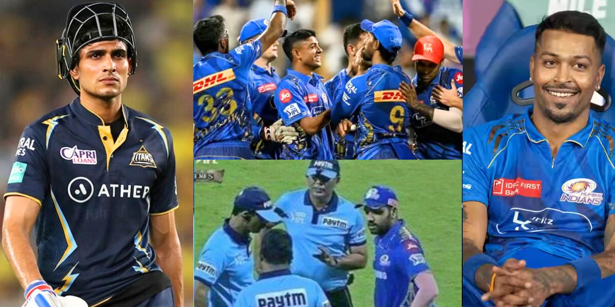गुजरात टाइटंस के खिलाफ Mumbai Indians ने की चीटिंग, अंपायर की आंखों के सामने होती रही गड़बड़