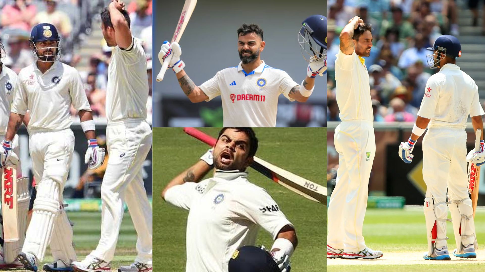 Virat Kohli की टेस्ट में 5 यादगार पारियां, ऑस्ट्रेलिया, इंग्लैंड जैसी मजबूत टीमों के बरपाया था कहर