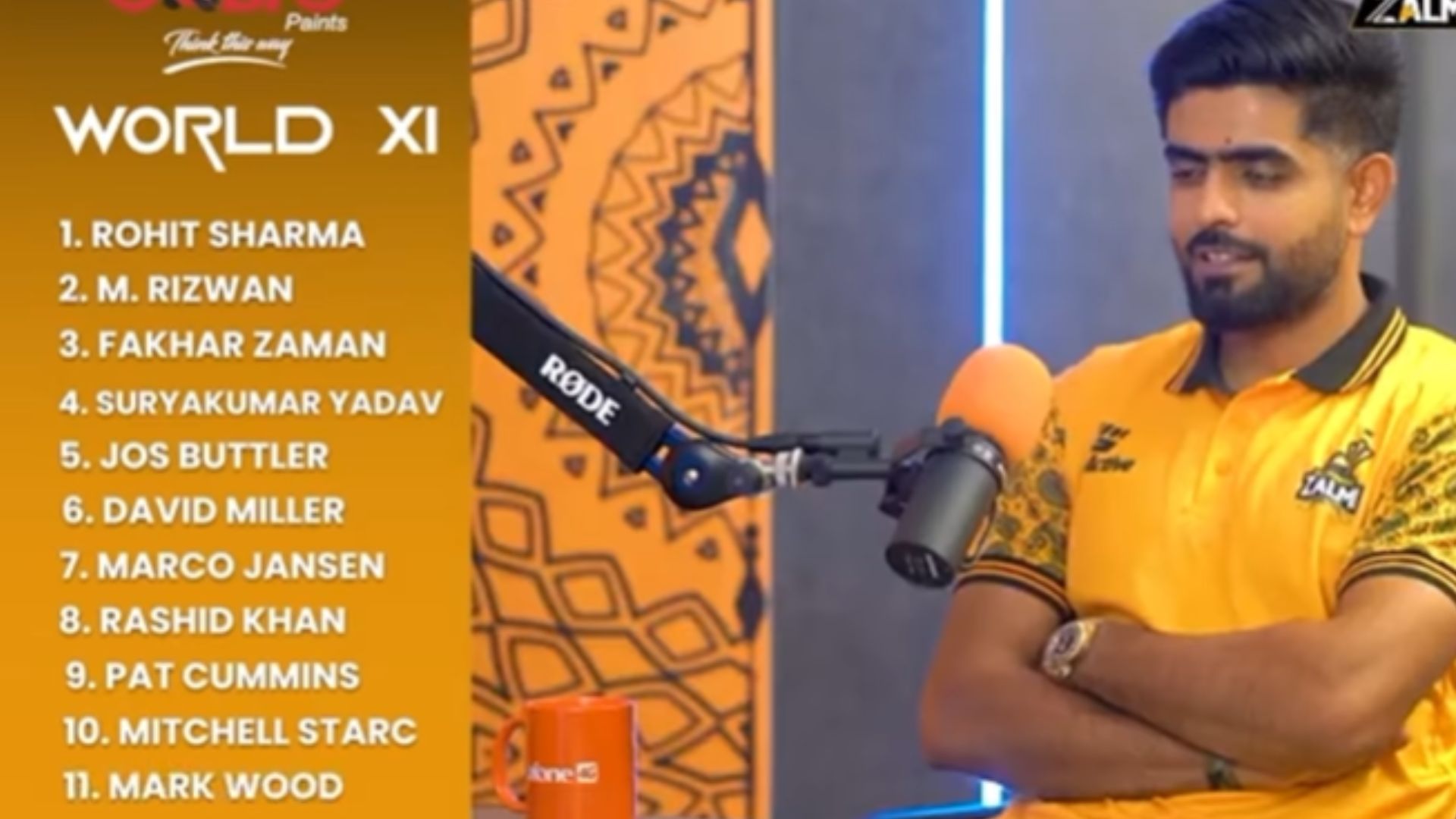 Babar Azam ने चुनी वर्ल्ड प्लेइंग-XI Babar Azam ने चुनी वर्ल्ड प्लेइंग-XI