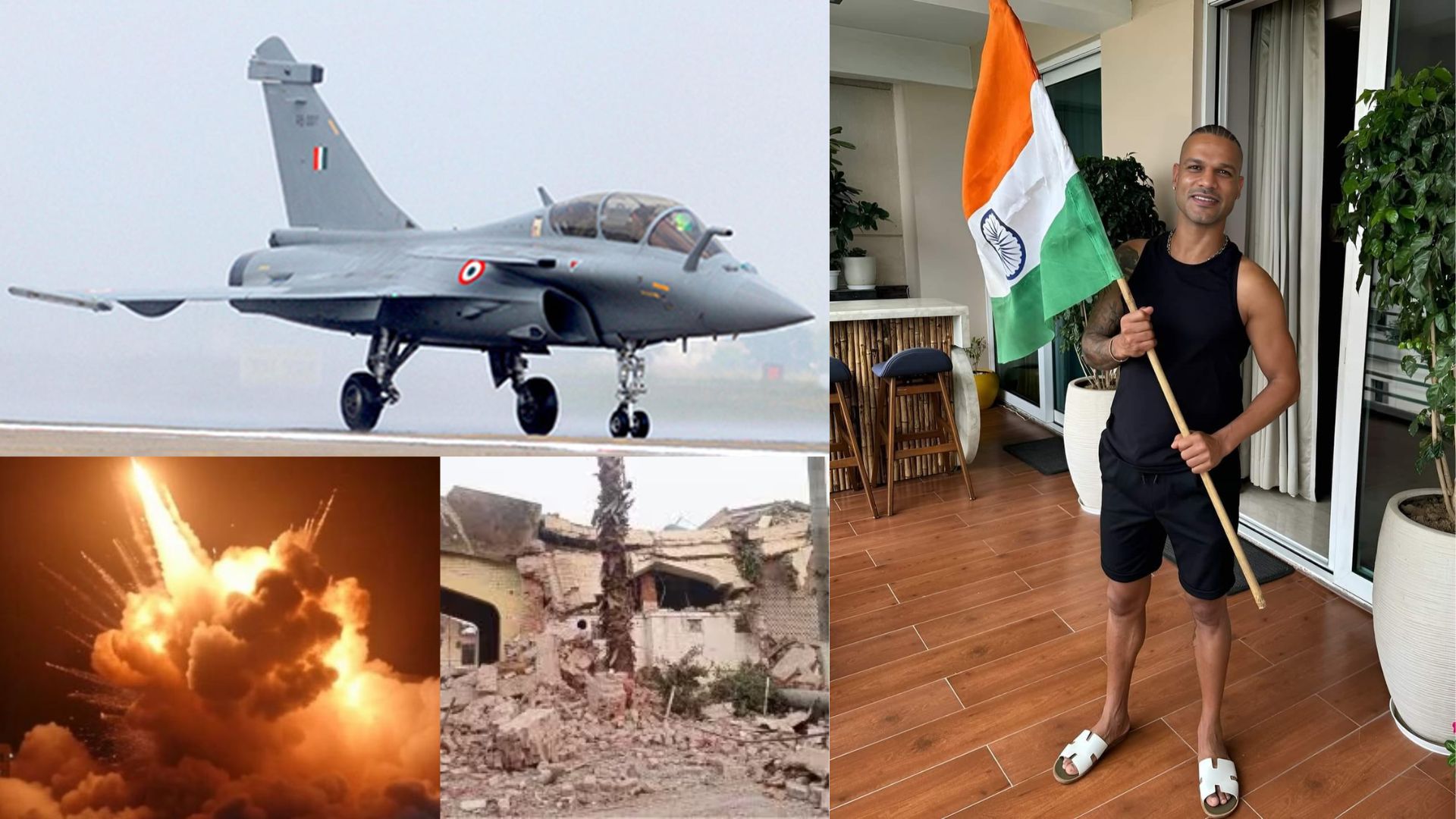 भारतीय सेना जवाबी कार्रवाई में पाकिस्तान को दिखाई उसकी औकात, Shikhar Dhawan ने पोस्ट कर जीत लिया दिल
