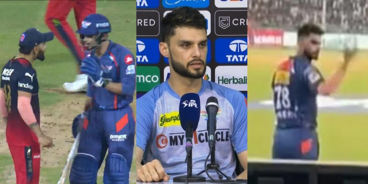 कोहली के नाम के नारों पर नवीन उल हक ने तोड़ी चुप्पी