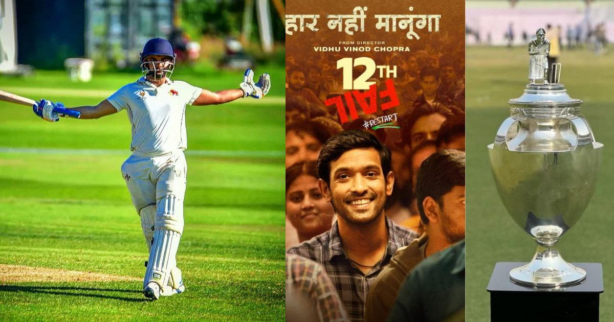 19 चौके-7 छक्के, 12th Fail मूवी के प्रोड्यूसर के बेटे ने रणजी ट्रॉफी 2024 में मचाया धमाल, ठोके 258 र...