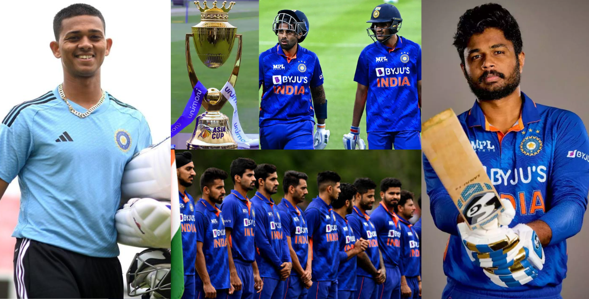 15-member Team India announced for Asia Cup 2023 Yashasvi Jaiswal-Sanju Samson got a chance