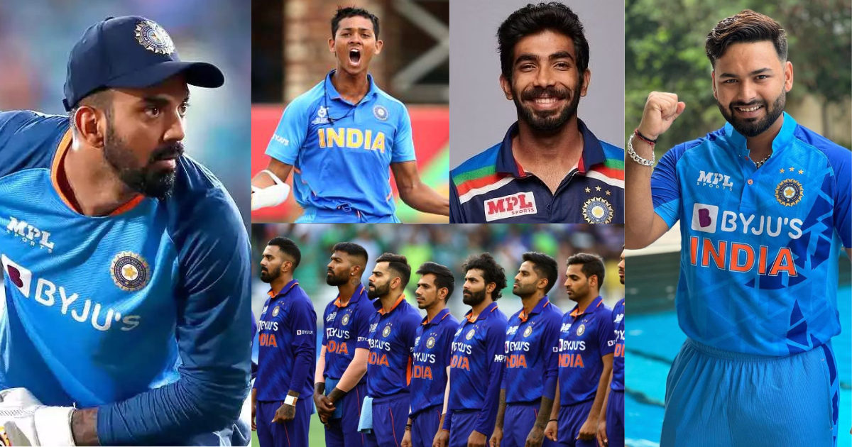15-member squad for World Cup 2023 Possible Team India, Rishabh Pant may return