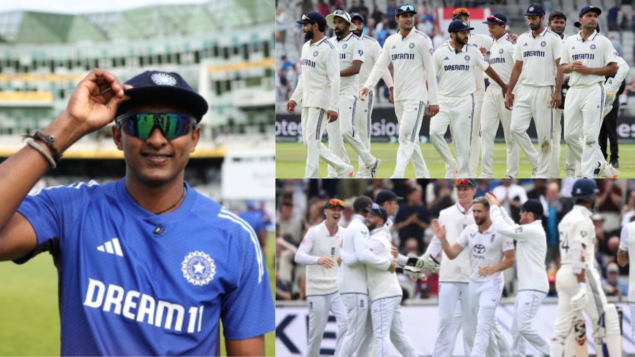 15 Member Team Selected For Oval Test Sai Sudharsan Friend Got Entry In The Team 1