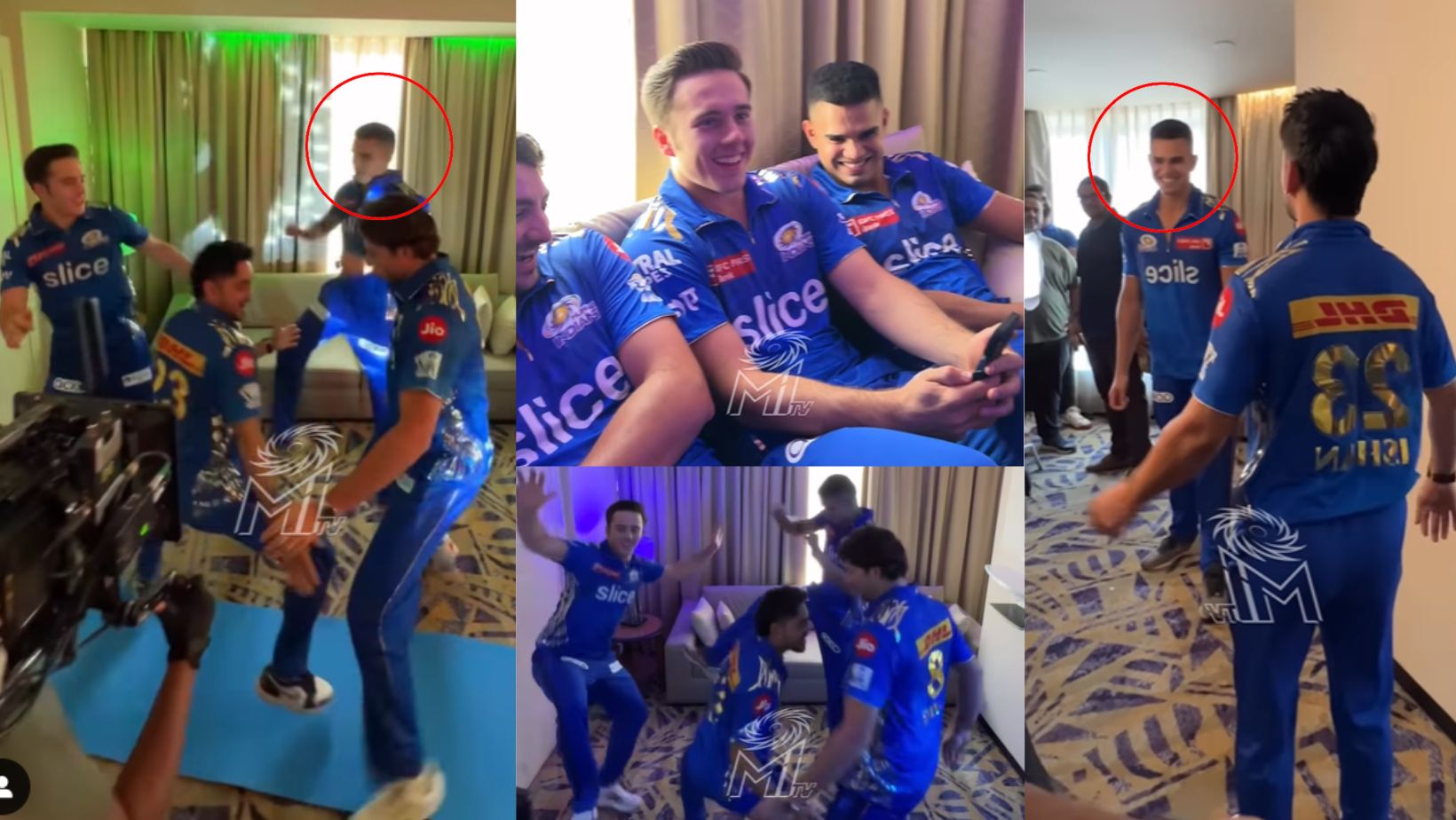 IPL डेब्यू की खुशी में Arjun Tendulkar ने जमकर मटकाई कमर, ईशान किशन के साथ उड़ाया गर्दा