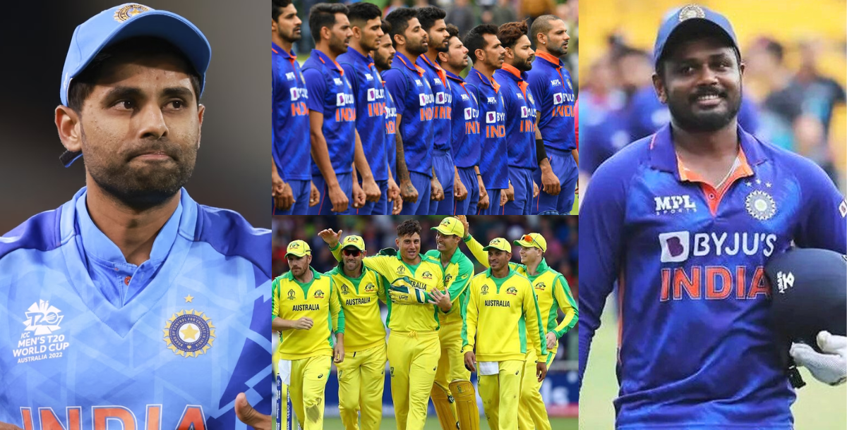18-member Team India announced for ODI against Australia Suryakumar Yadav and Sanju Samson got a cha...