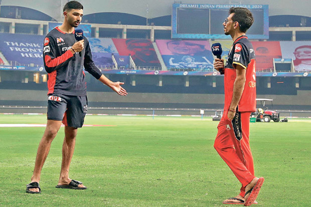 Devdutt Padikkal-Yuzvendra Chahal Devdutt Padikkal-Yuzvendra Chahal