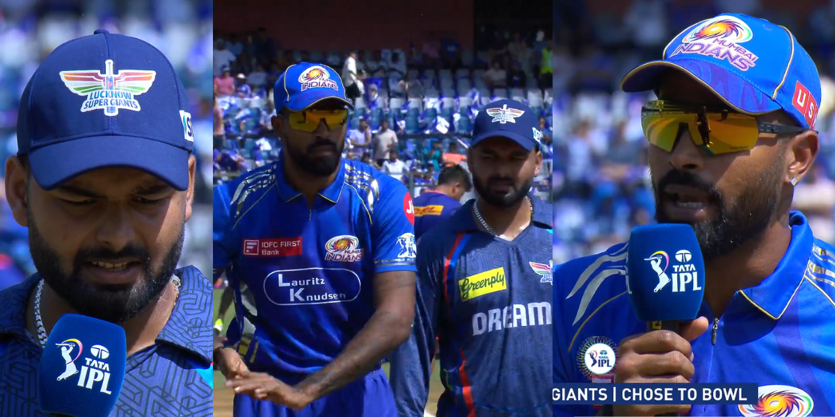 Lucknow Super Giants Won The Toss And opt to bowl first Against Mumbai Indians In MI vs LSG 45th IPL...