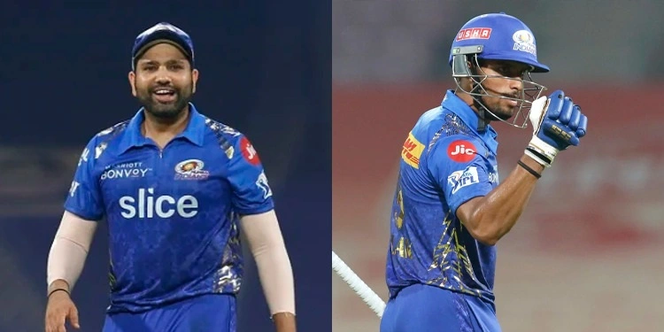 Tilak Varma-Rohit Sharma