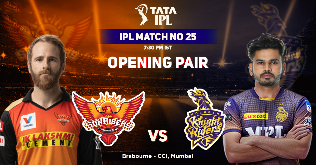 SRHvsKKR: Opening Pair