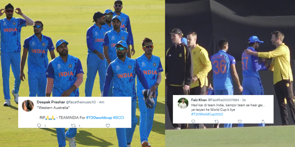 IND vs WAU - Team India trolled