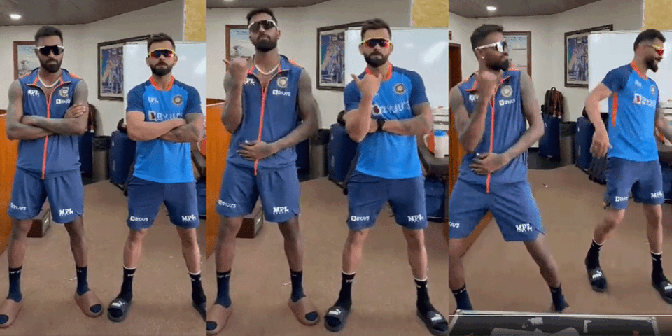 VIDEO: ऑस्ट्रेलिया के खिलाफ उतरने से पहले विराट कोहली और हार्दिक ने डांस स्टेज पर लगाई आग, फैंस का भ...