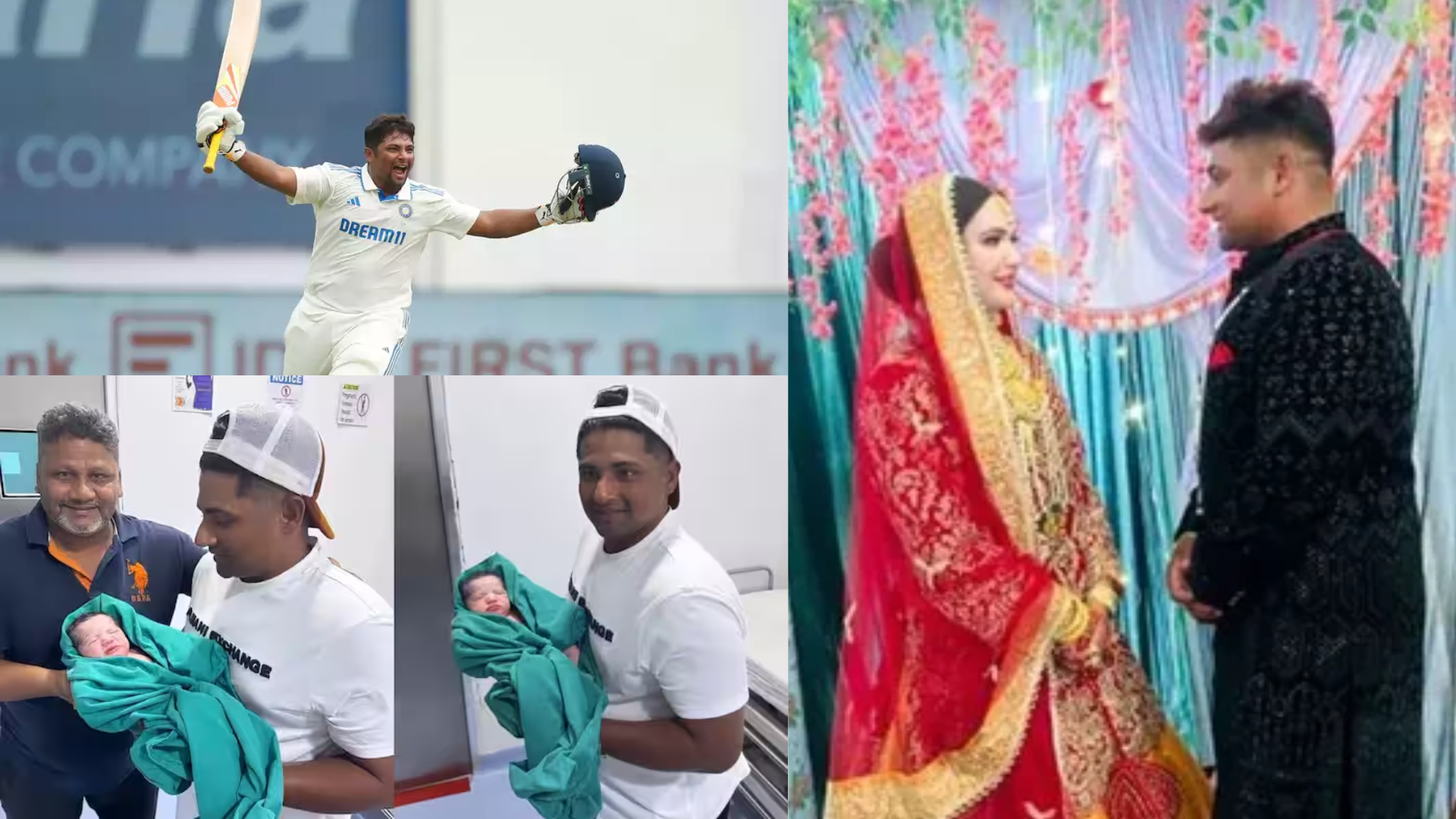 पुणे टेस्ट से पहले Sarfaraz Khan के घर गूंजी किलकारी, शादी के सालभर के अंदर पत्नी ने बेटे को दिया जन...