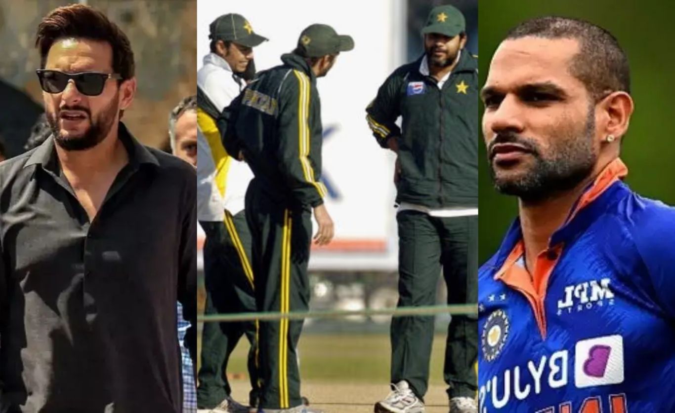 Danish Kaneria , Shahid Afridi , shikhar dhawan