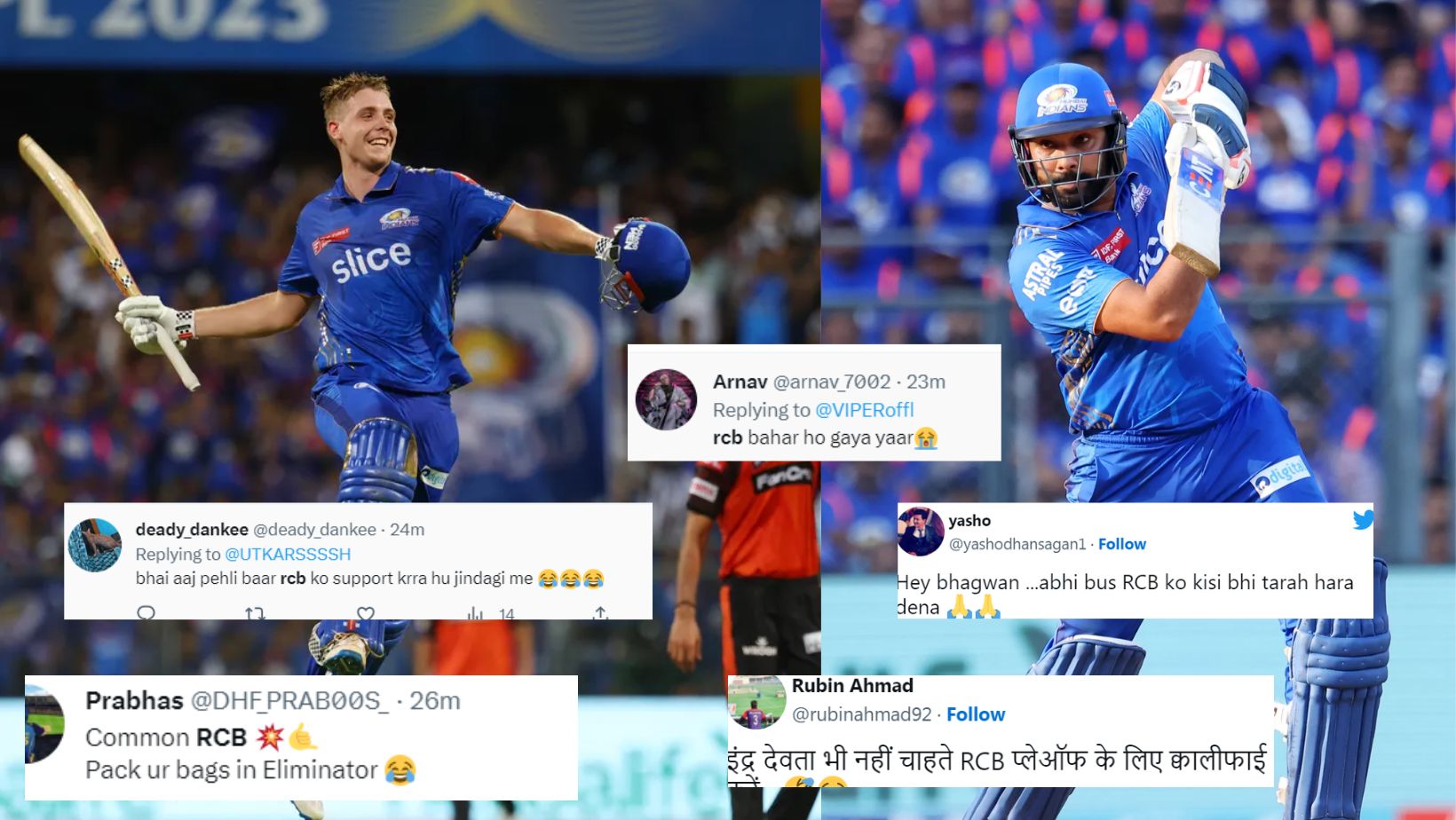 MI vs SRH: मुंबई की जीत के बाद सोशल मीडिया पर छाए कैमरन ग्रीन, तो RCB पर हुई मीम्स की बरसात