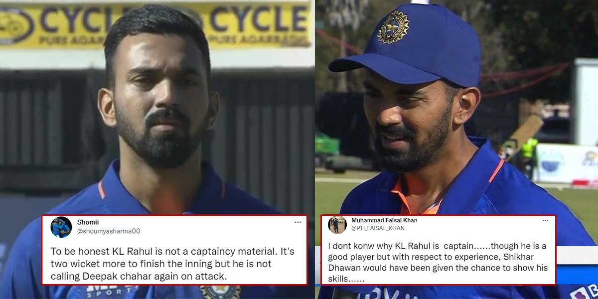 KL Rahul Trolled for captaincy