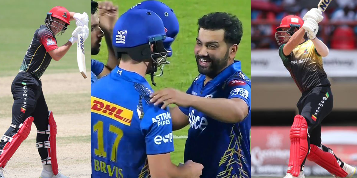 Dewald Brevis Blasts Five Sixes in a Row, Finishes With a Strike rate of 500 in a CPL 2022 Match