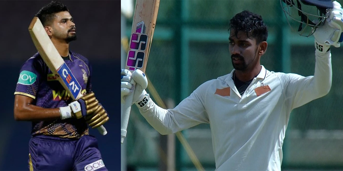 Shreyas Iyer-Baba Indrajith