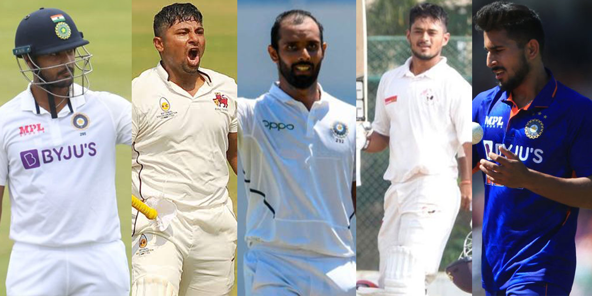 Rest of India squad for the Irani Trophy