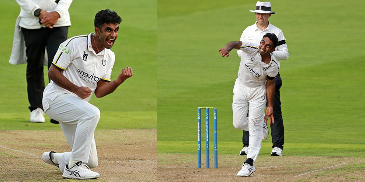 Jayant Yadav 9 Wickets in County