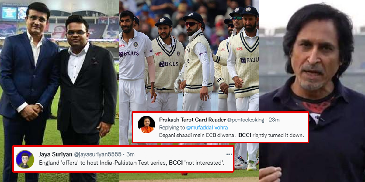 Indian fans troll PCB After Ecb offer bilateral series test