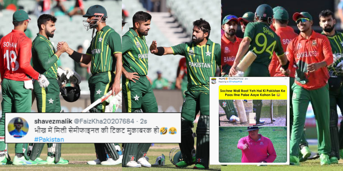 BAN vs PAK - Indian Fans Trolled Pakistan Team