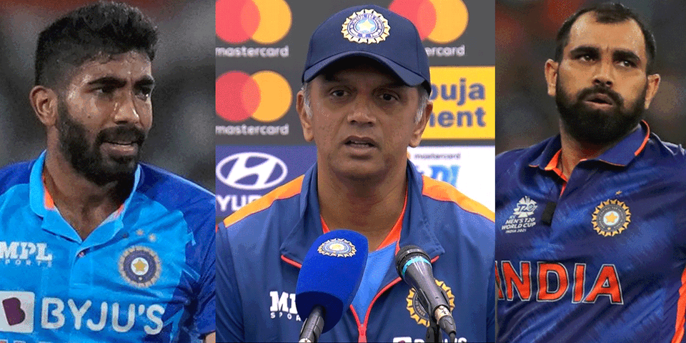 Rahul Dravid on Jasprit Bumrah Replacement