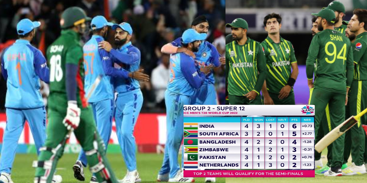 T20 World Cup 2022 Points Table after IND Vs BAN Match