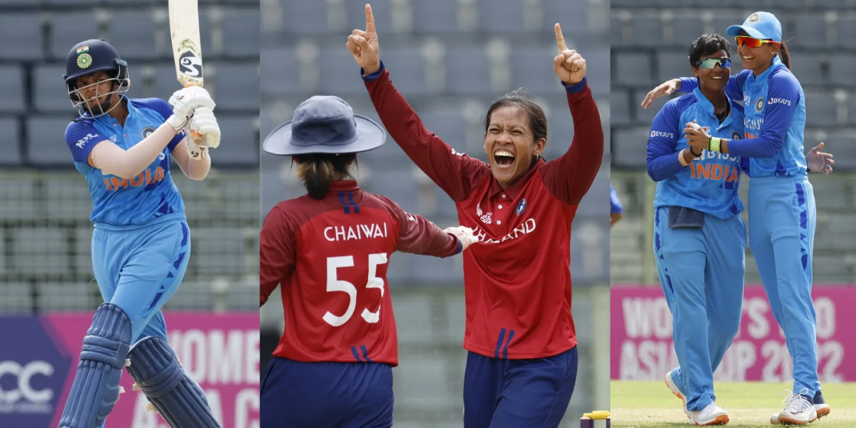 Asia Cup 2022 - IND W vs THAI W