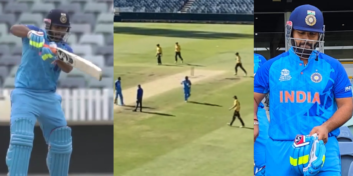 Rishabh Pant T20 World Cup Practice Match