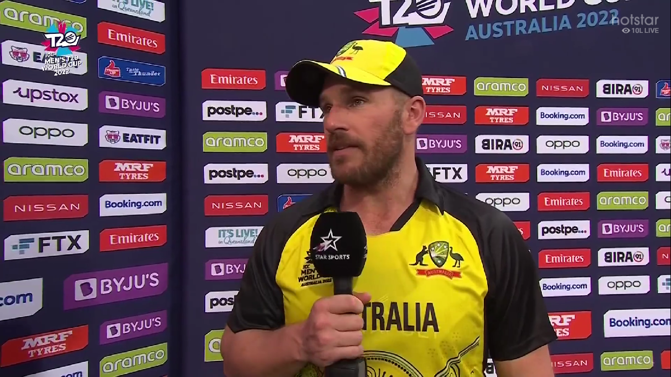 aaron finch statement after beat against india