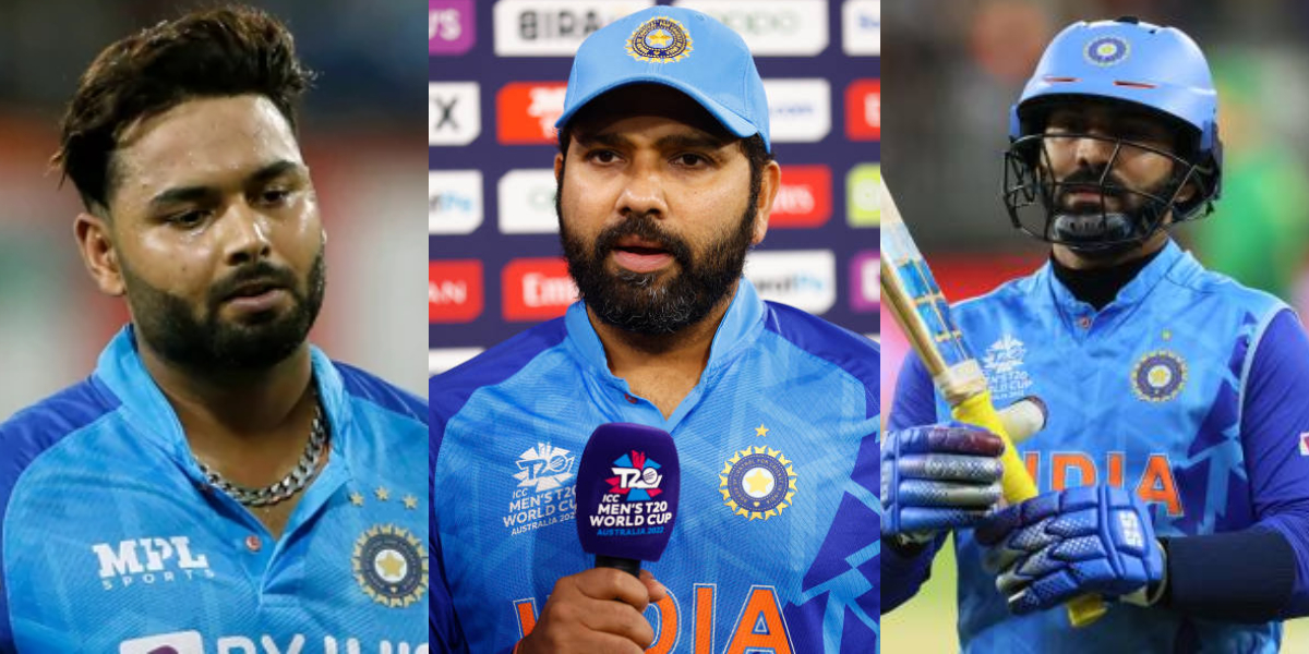 Rohit sharma on pant karthik