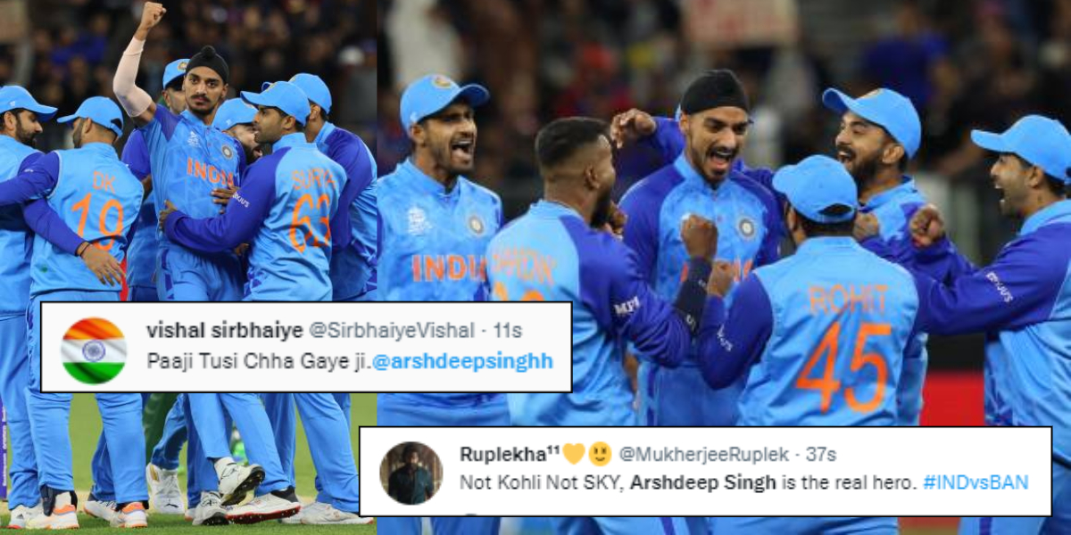 Arshdeep Singh trend on twitter after india won match