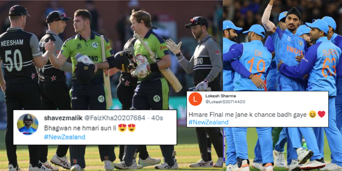 Team India fans Happy for Won New Zealand