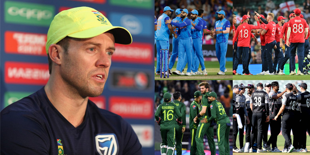 AB De Villiers Pick 2 Teams For Final