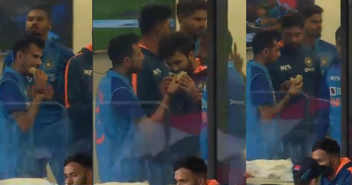 LIVE मैच के दौरान Yuzvendra Chahal का झूठा सैंडविच खाने पर टूट पड़े शार्दुल और सिराज, ड्रेसिंग रूम क...