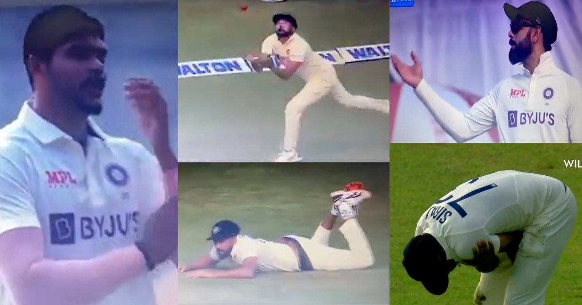 VIDEO: विराट कोहली का फूटा गुस्सा, तो भड़क गए उमेश, अहम कैच छोड़कर मोहम्मद सिराज ने सारी मेहनत पर फे...