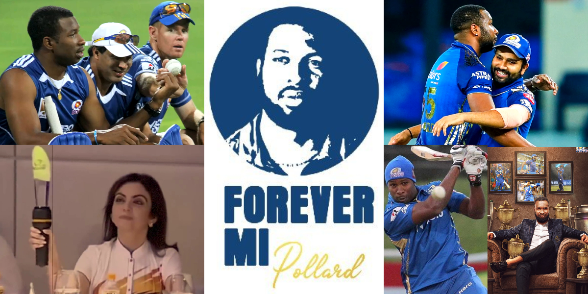Kieron Pollard took retirement and got emotional Mumbai Indians changed Twitter DP VIdeo