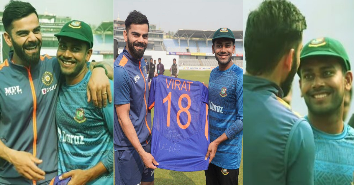 Virat Kohli -Mehidy Hasan Miraj