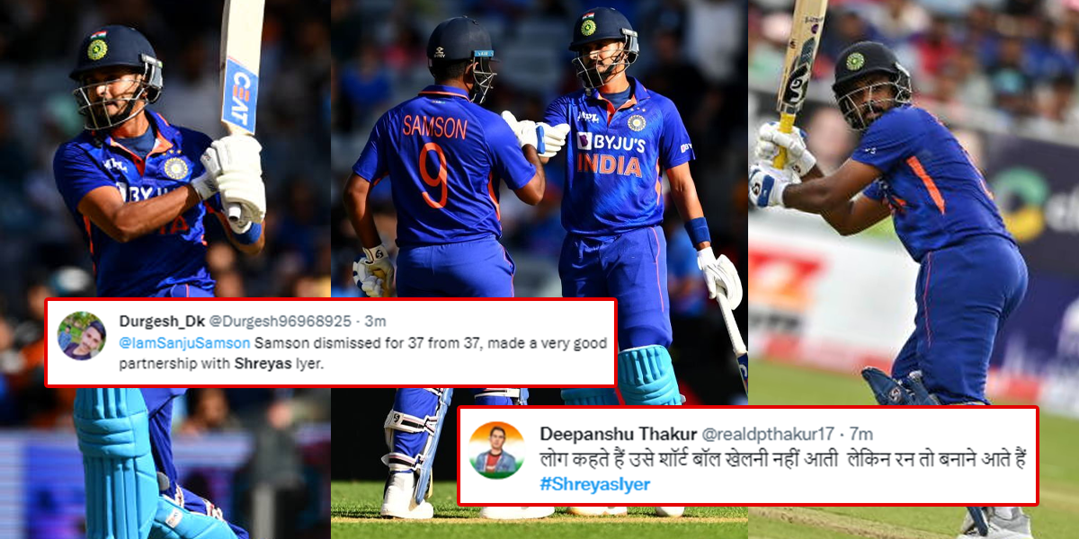 shreyas iyer and sanju samson trend after fantastic innings