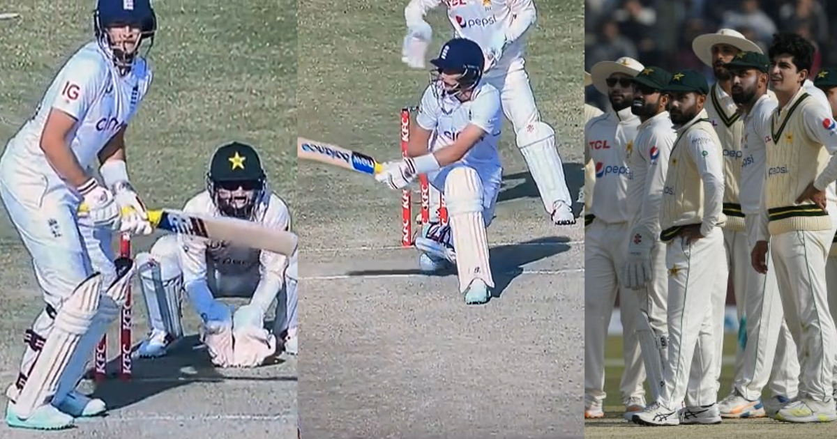 Joe Root mocks Pakistan team in LIVE match while batting with left hand VIDEO